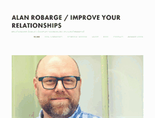 Tablet Screenshot of alanrobarge.com